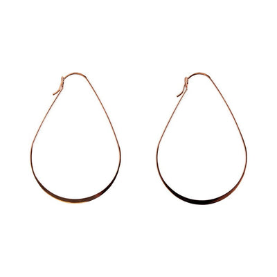 [TEST] Teardrop Hoop Earring
