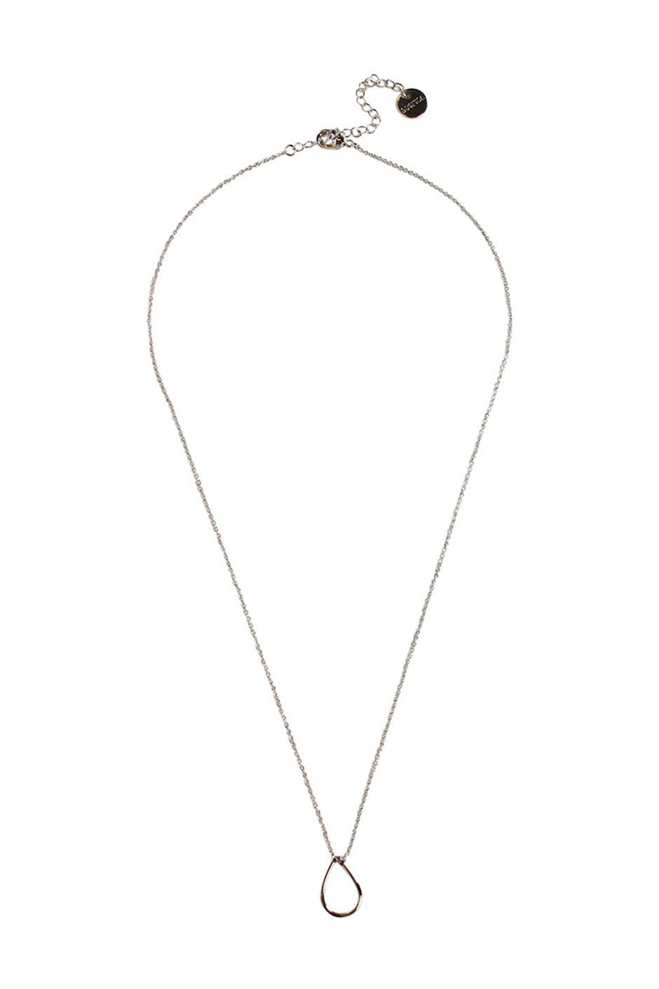 [TEST] Open Teardrop Fine Pendant