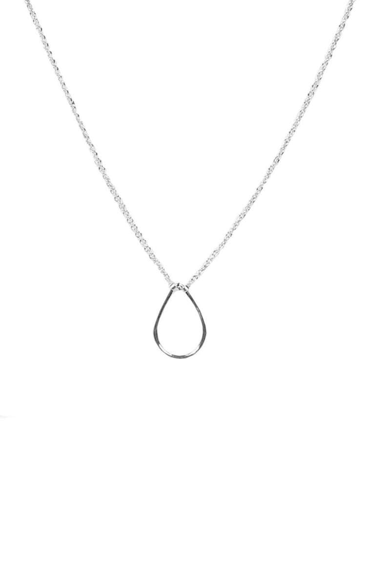 [TEST] Open Teardrop Fine Pendant