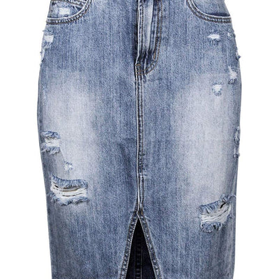 [TEST] Evelyn Distressed Split Pencil