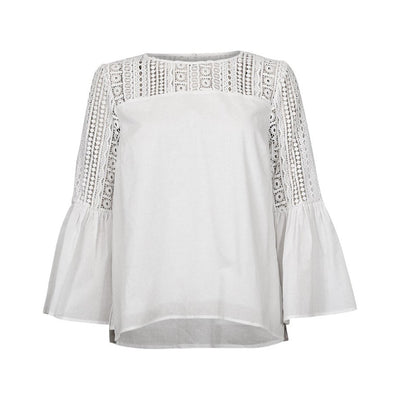 [TEST] Amy Lace Flared Sleeve Top