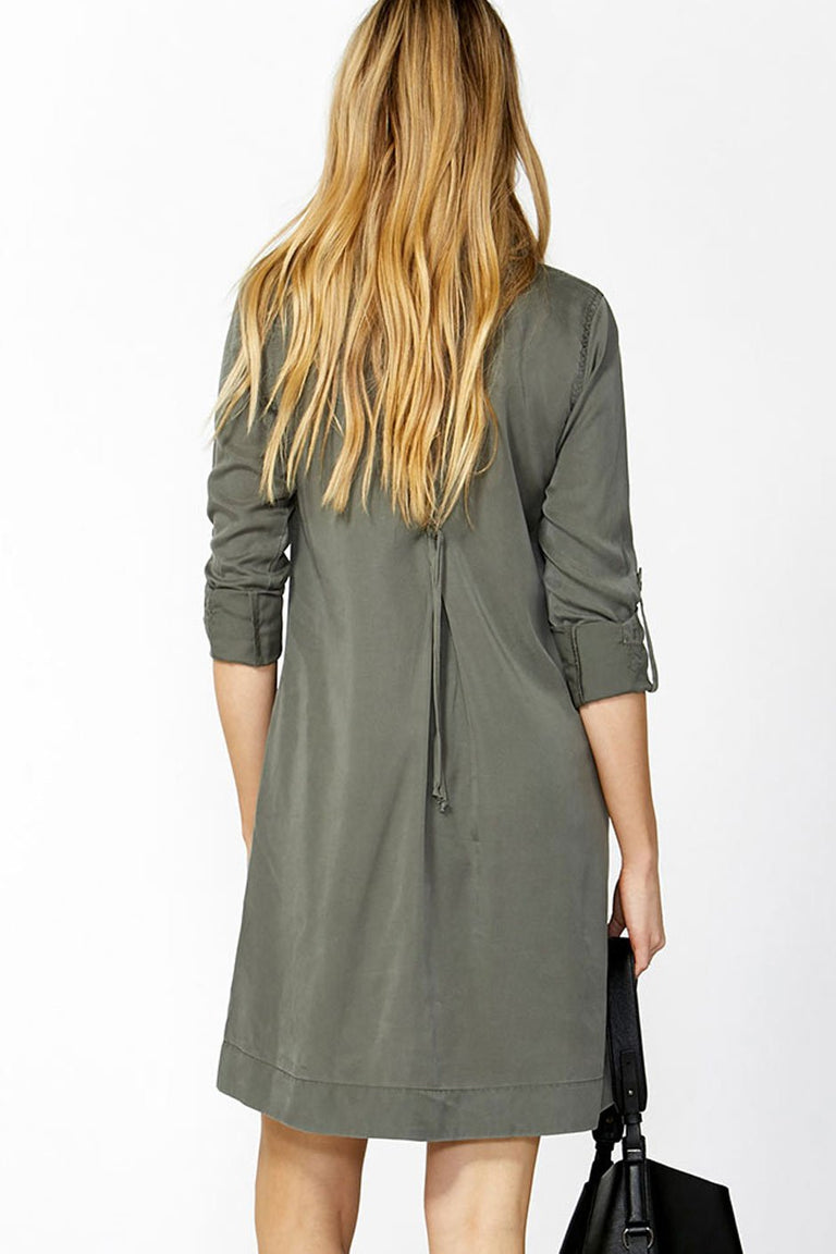 [TEST] Hayden Lace Back Denim Dress