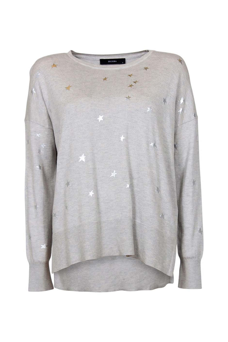 [TEST] Tara Foil Print Pullover Knit