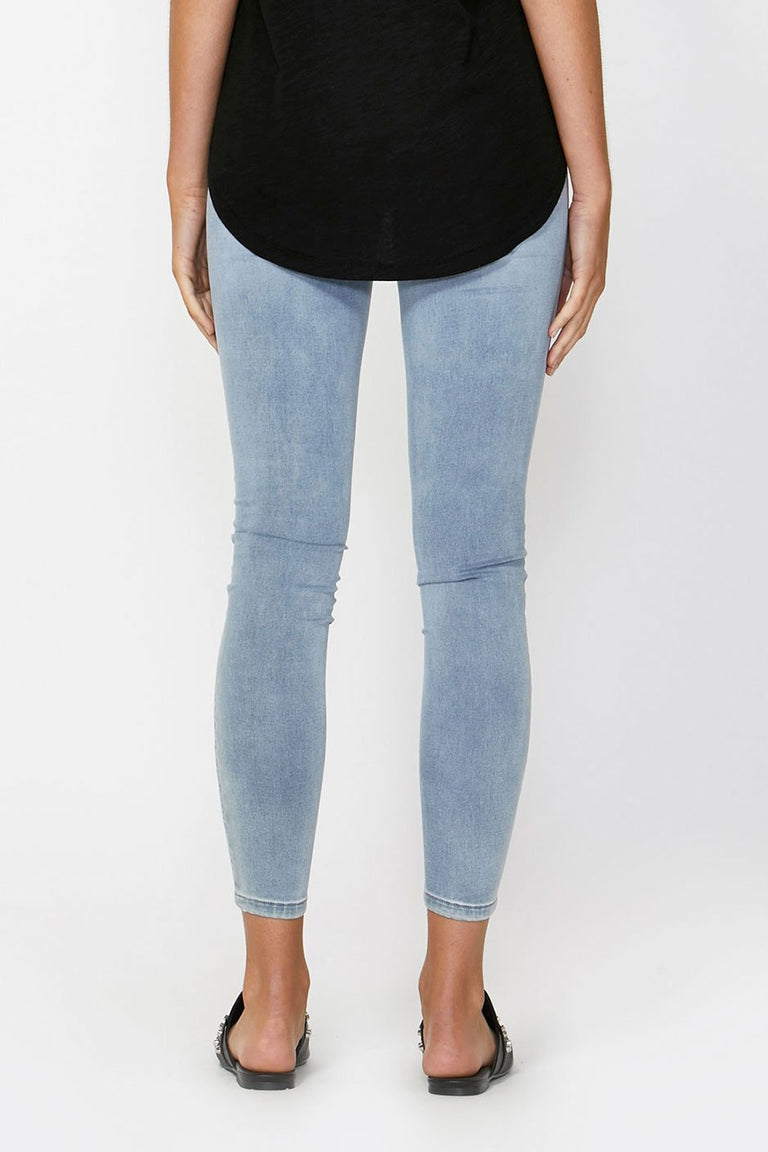 Riley 5 Pocket Skinny Jean - Faded Denim