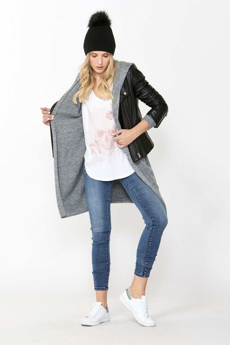 Riley 5 Pocket Skinny Jean - Ocean Blue Wash