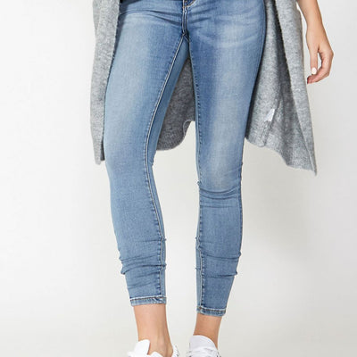 Riley 5 Pocket Skinny Jean - Vintage Wash