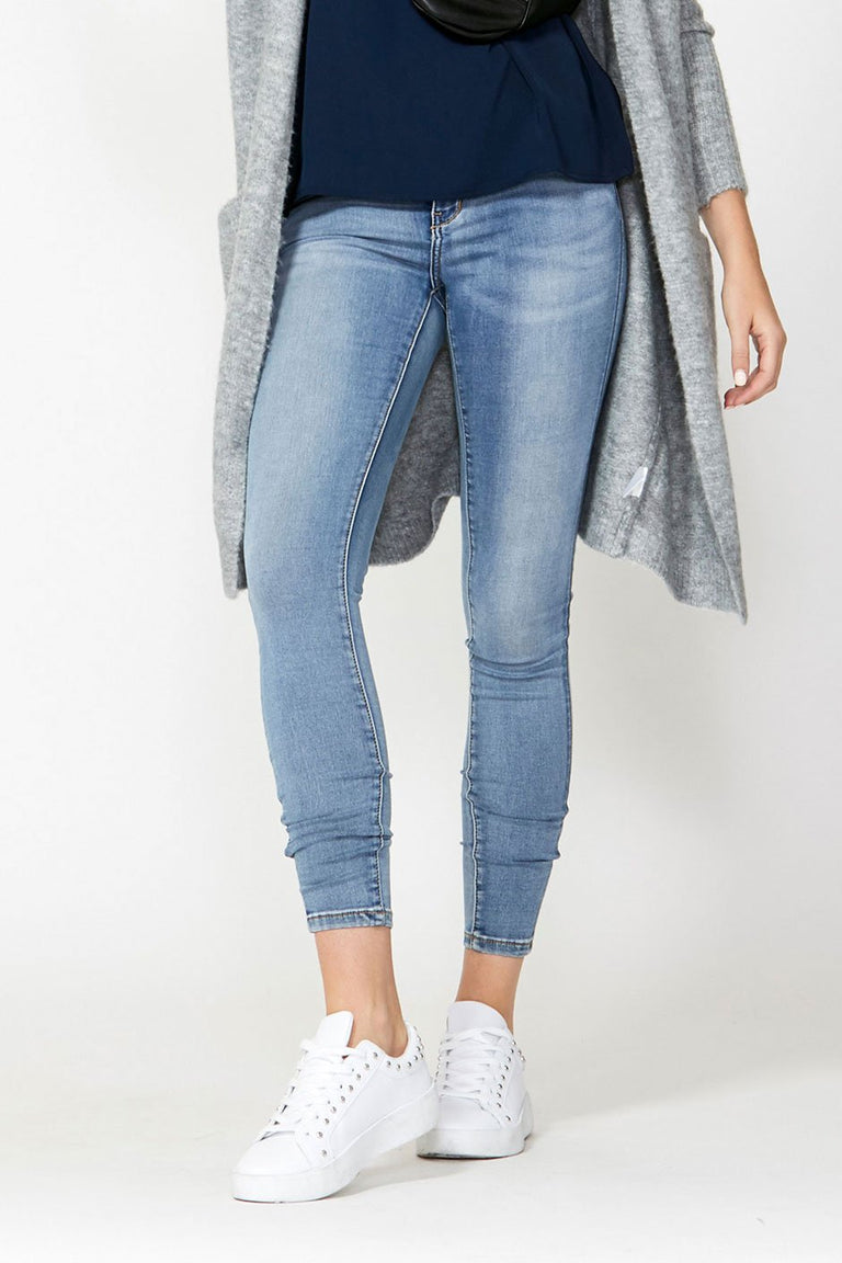 Riley 5 Pocket Skinny Jean - Vintage Wash