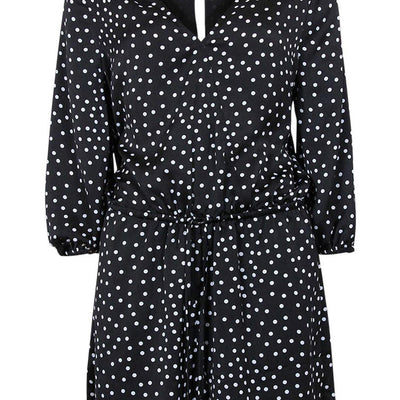 [TEST] Daphne Wrap Satin Playsuit