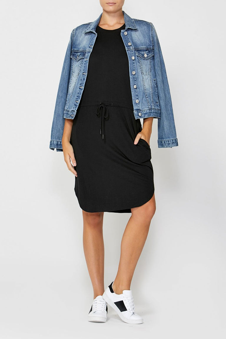 [TEST] Luxe Mini Drawstring Dress