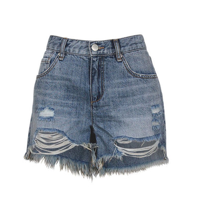 [TEST] Remi Distressed Longline Short