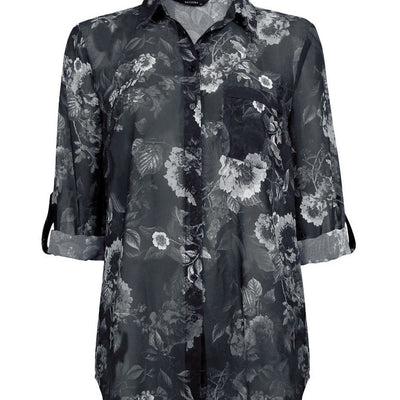 [TEST] Cyndi Print Button Shirt