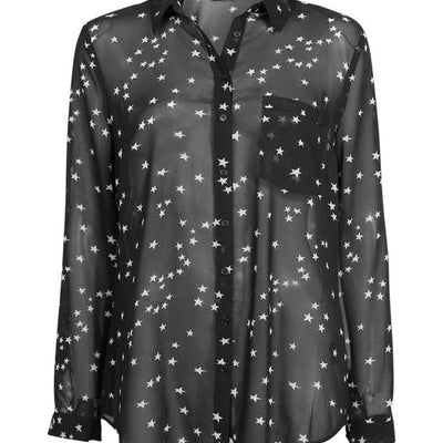 [TEST] O/E Cyndi Print Button Shirt