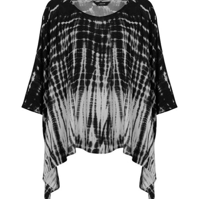 [TEST] O/E Crystal Print Drape Top