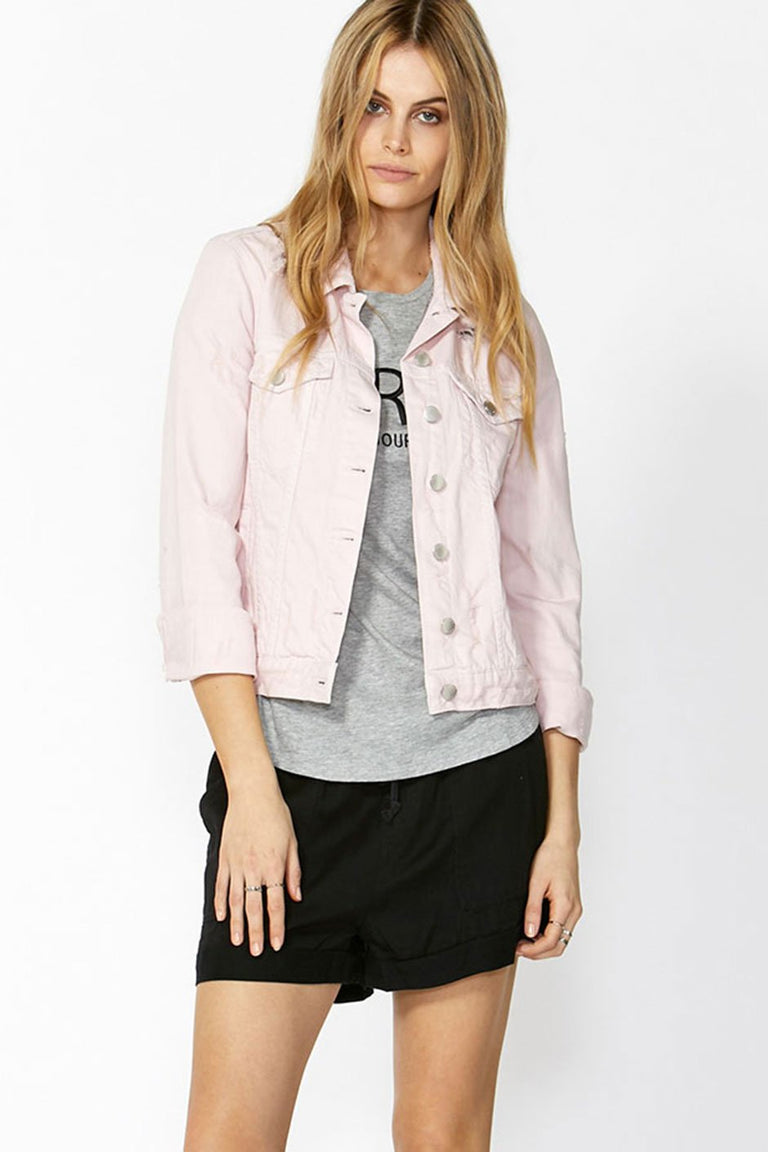 [TEST] Maxine Blush Denim Jacket
