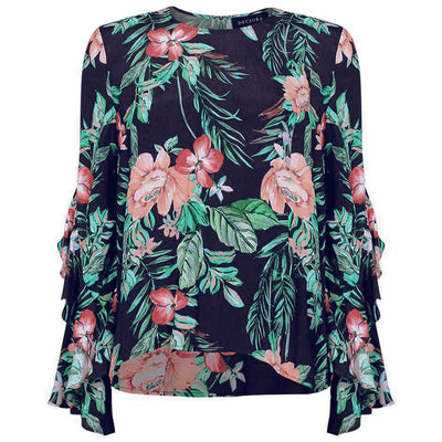 [TEST] Casey Ruffle Sleeve Top