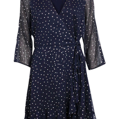 [TEST] Kate Spot Print Wrap Dress