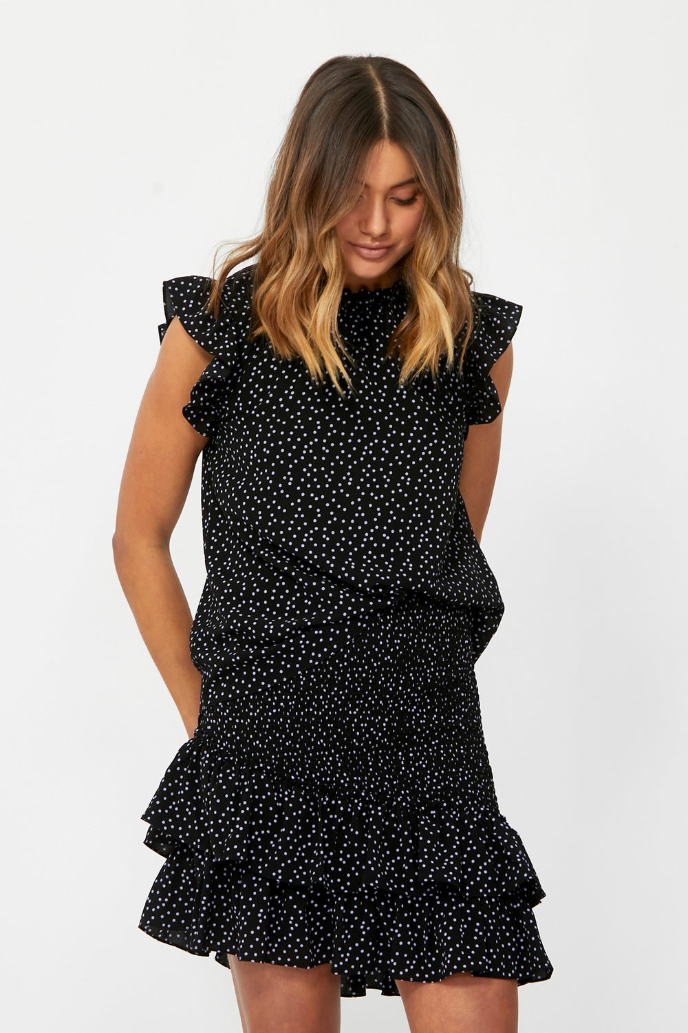 [TEST] Courtney Ruffle Blouse