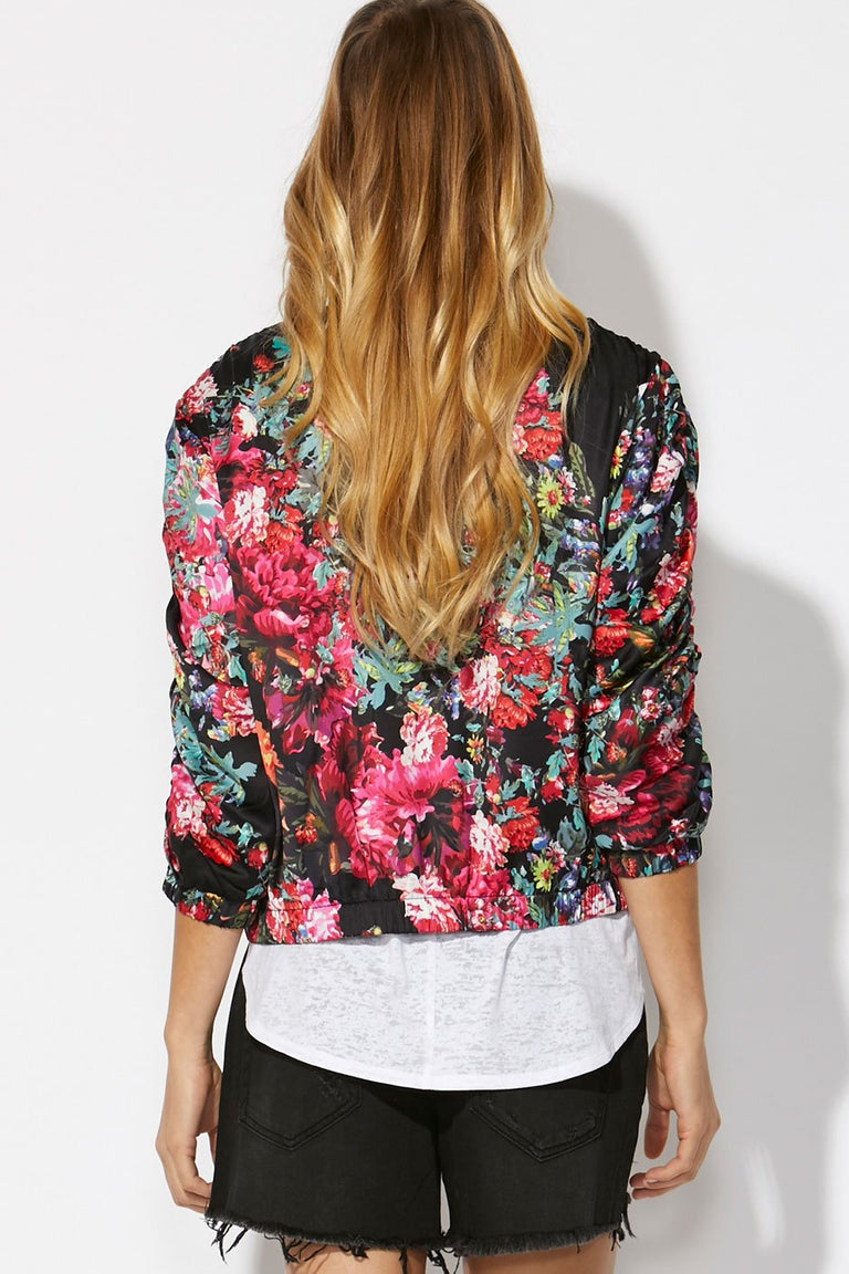 [TEST] Lula Printed Bomber Jacket