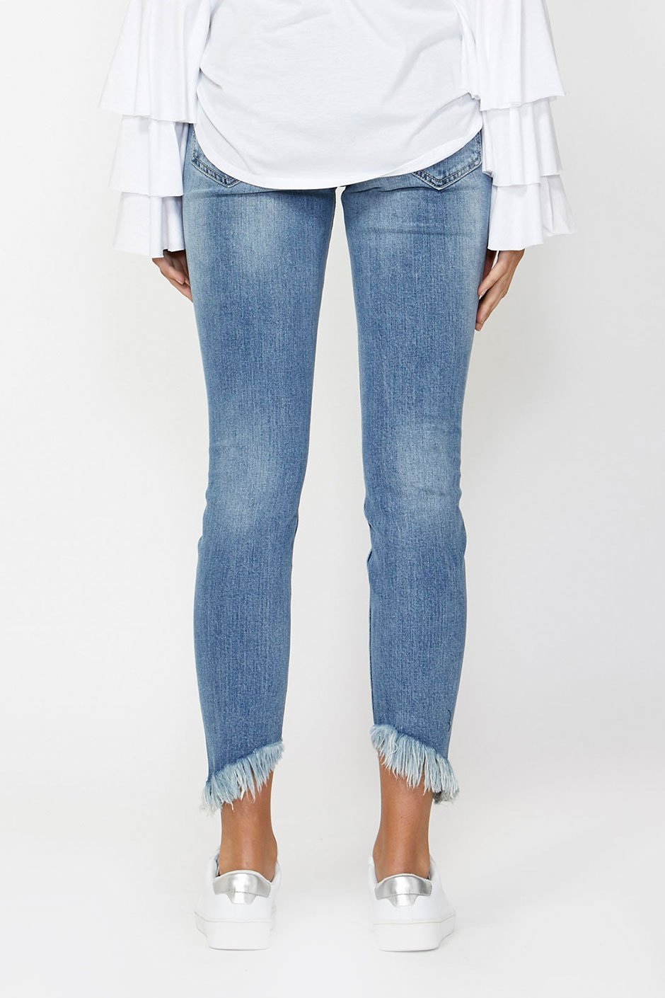 [TEST] Collins Asymmetric Fray Jean