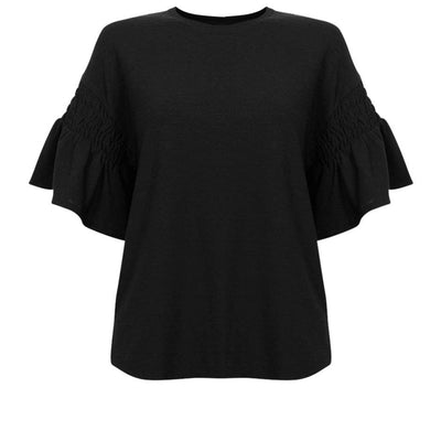 [TEST] Isla Textured Ruffle Top