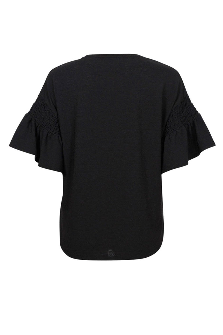 [TEST] Isla Textured Ruffle Top