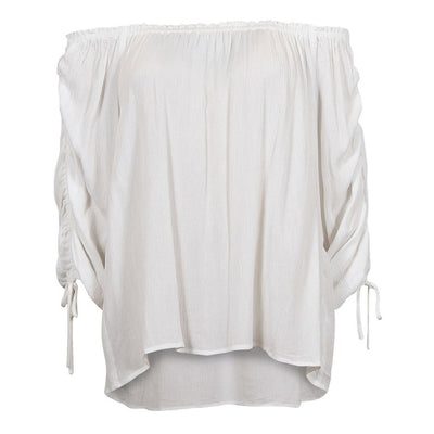 [TEST] Helena Ruched Off Shoulder Top