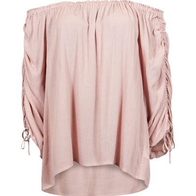 [TEST] Helena Ruched Off Shoulder Top