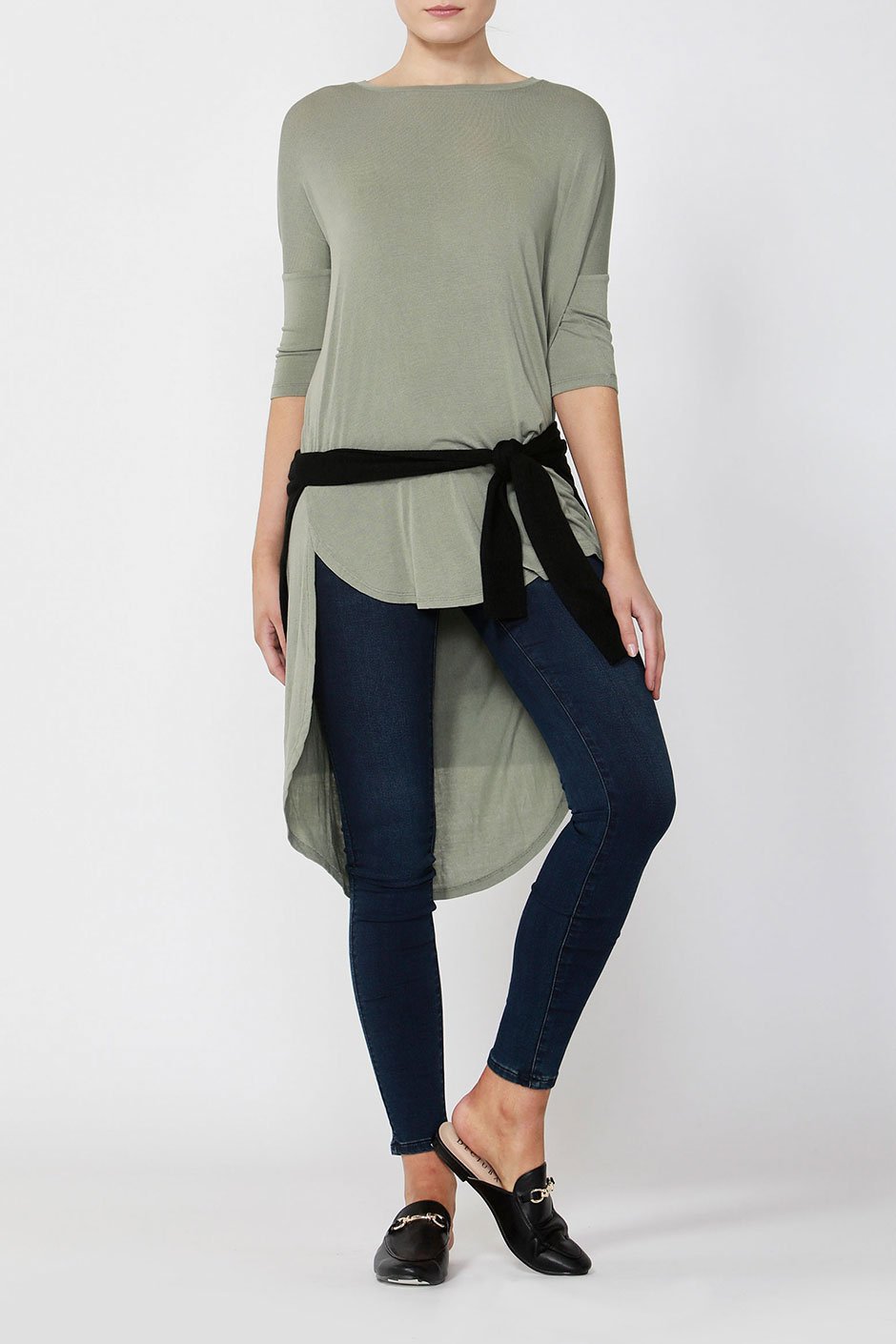 [TEST] Alison Tail Hem Tee