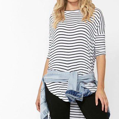 [TEST] Alison Tail Hem Tee