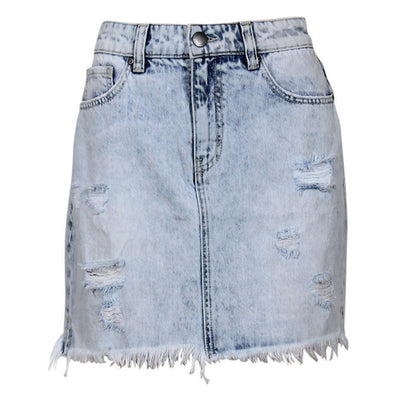 [TEST] Quinn Shredded Hem Mini