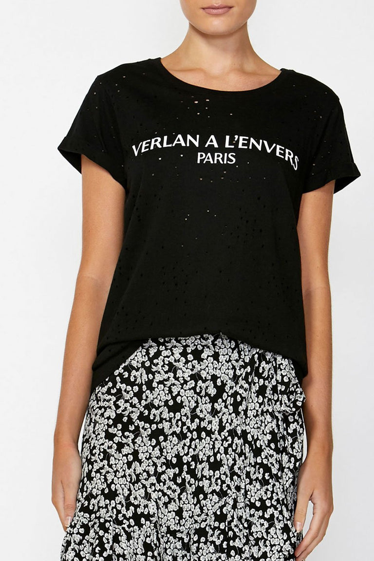 [TEST] Beccy Verlan Text Tee