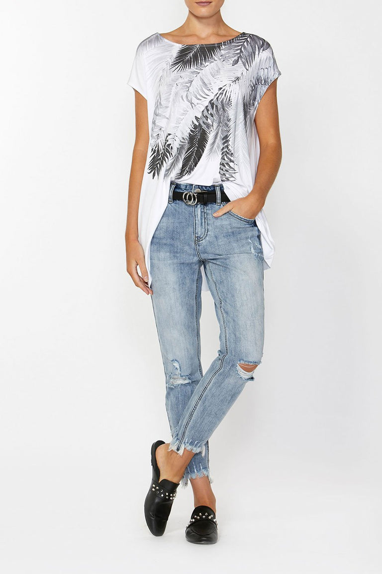 [TEST] Carlotta Tropical Print Tee