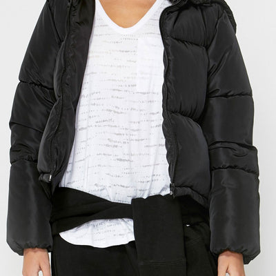 [TEST] Luxe Hooded Puffer Jacket