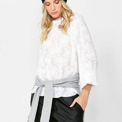 [TEST] Arabella Floral Burnout Blouse