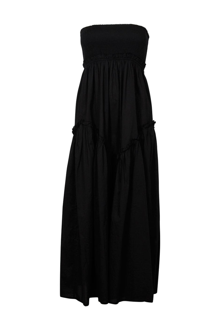 [TEST] Eva Shirred Bodice Maxi Dress