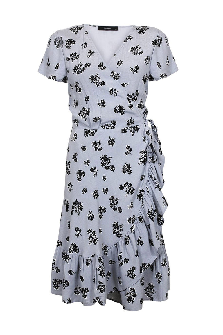 [TEST] Ellie Crepe Wrap Dress