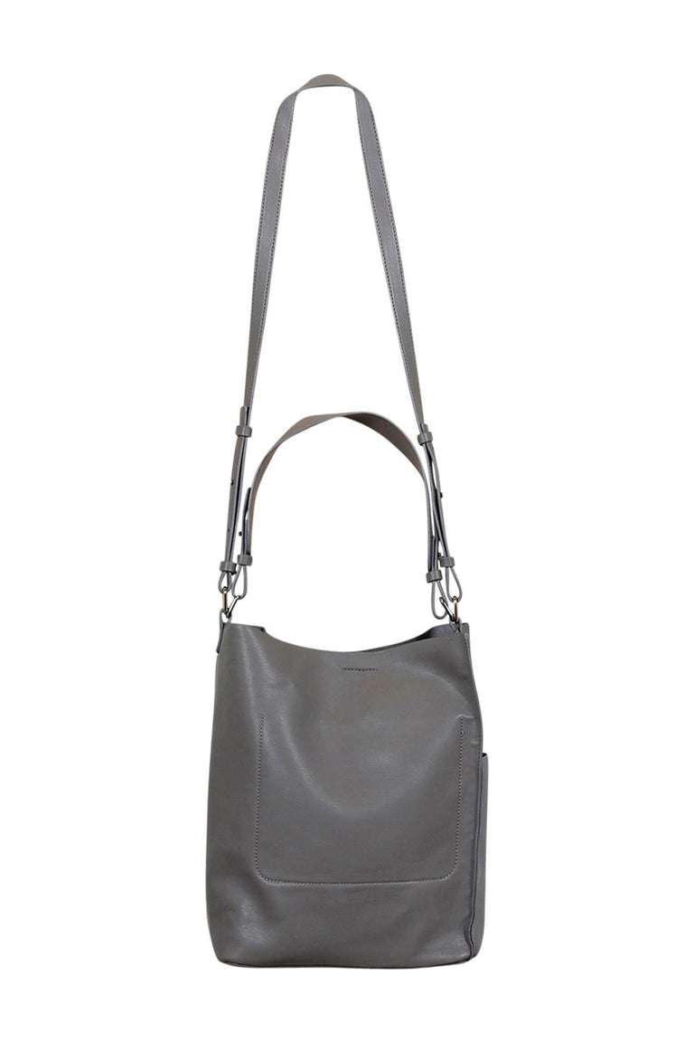 [TEST] Front Pocket Slouchy Tote Bag