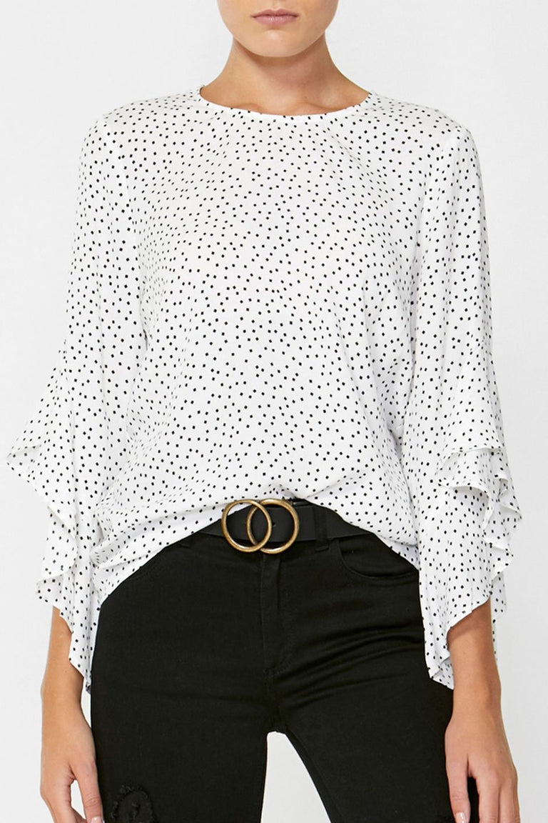 [TEST] Juliette Ruffle Sleeve Top