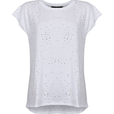 [TEST] Brooke Distressed Hole Tee
