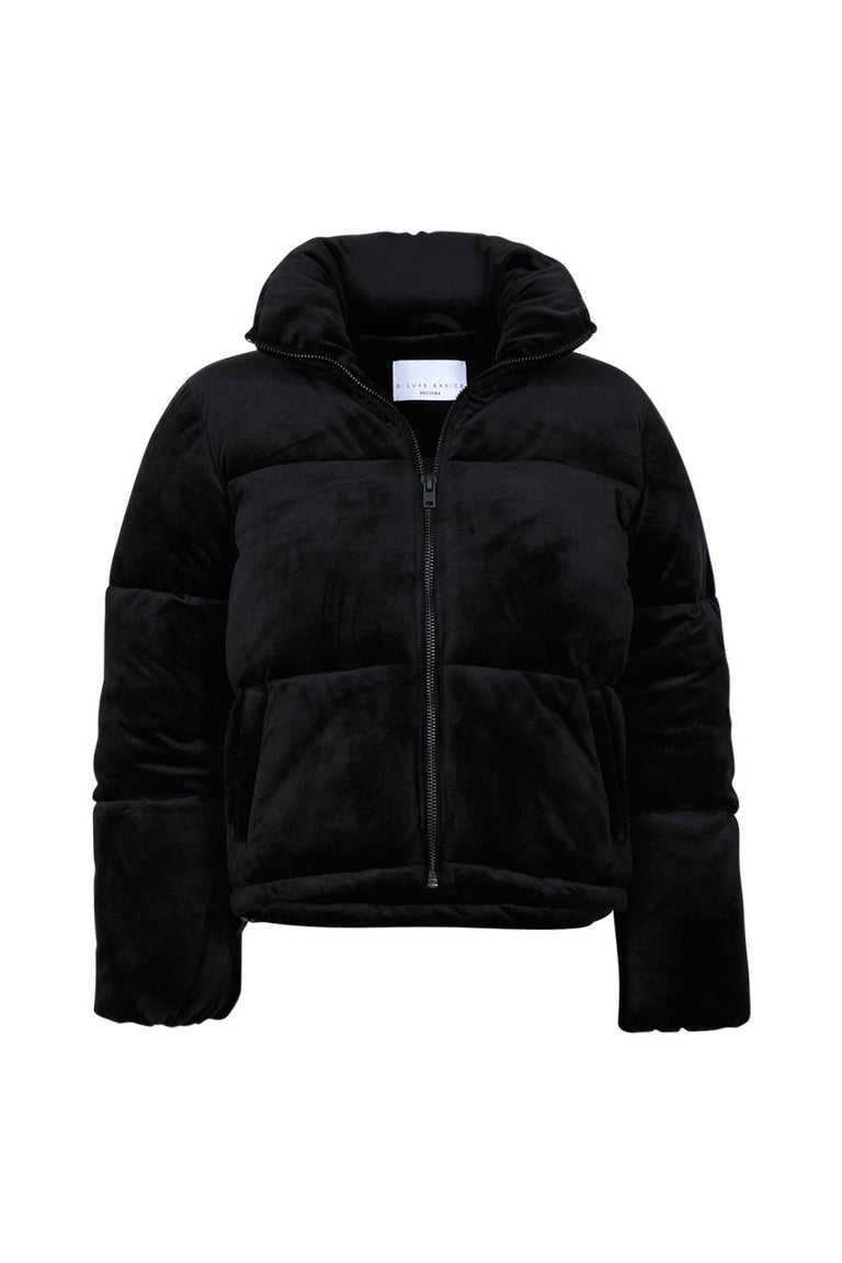 [TEST] Luxe Velour Puffer Jacket
