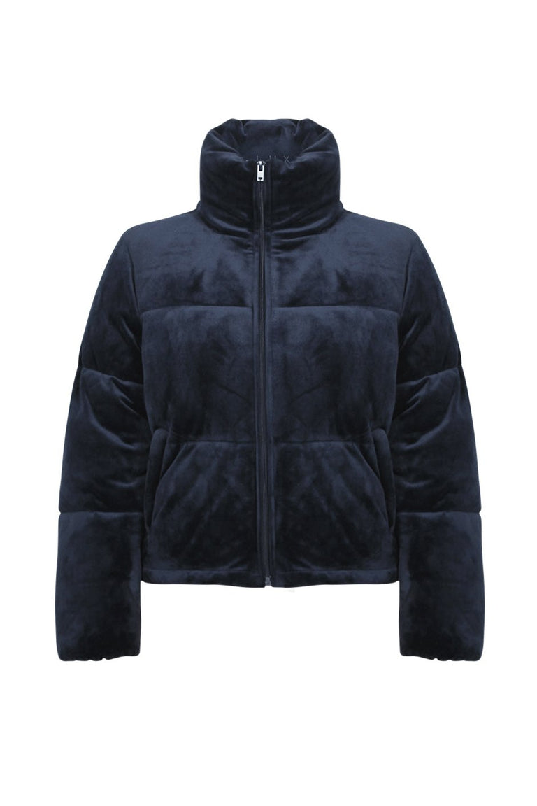 [TEST] Luxe Velour Puffer Jacket