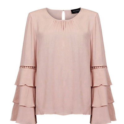 [TEST] Mia Layered Ruffle Sleeve Top