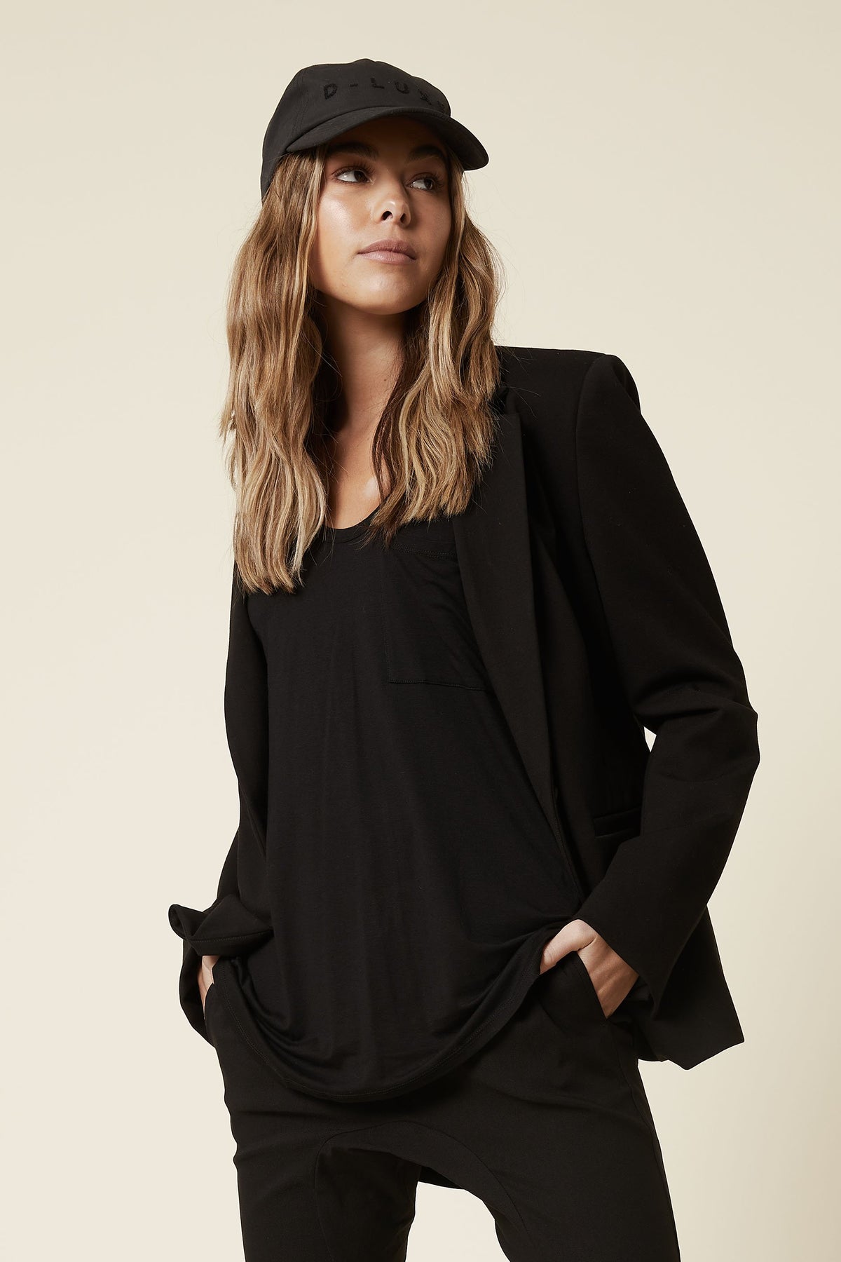 [TEST] Luxe Long Sleeve Boyfriend Tee