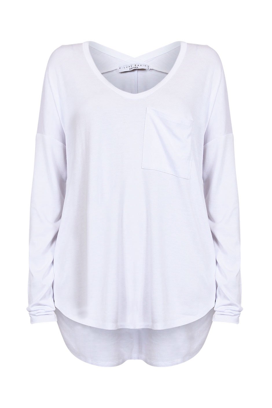 [TEST] Luxe Long Sleeve Boyfriend Tee