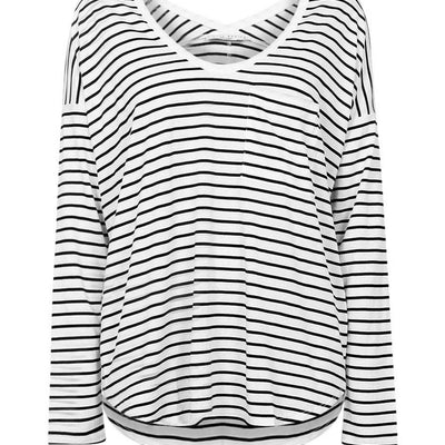 [TEST] Luxe Long Sleeve Boyfriend Tee