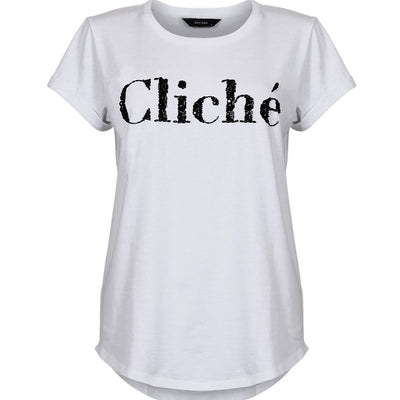 [TEST] Cliche Text Tee