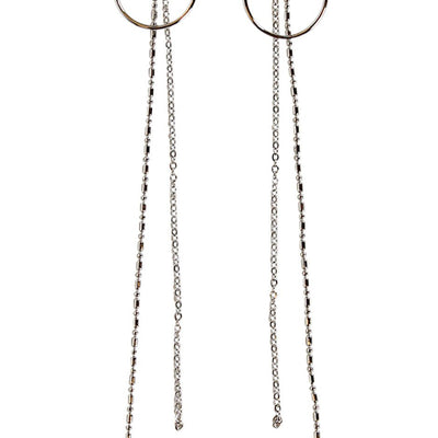 [TEST] Fancy Chain Circle Earring
