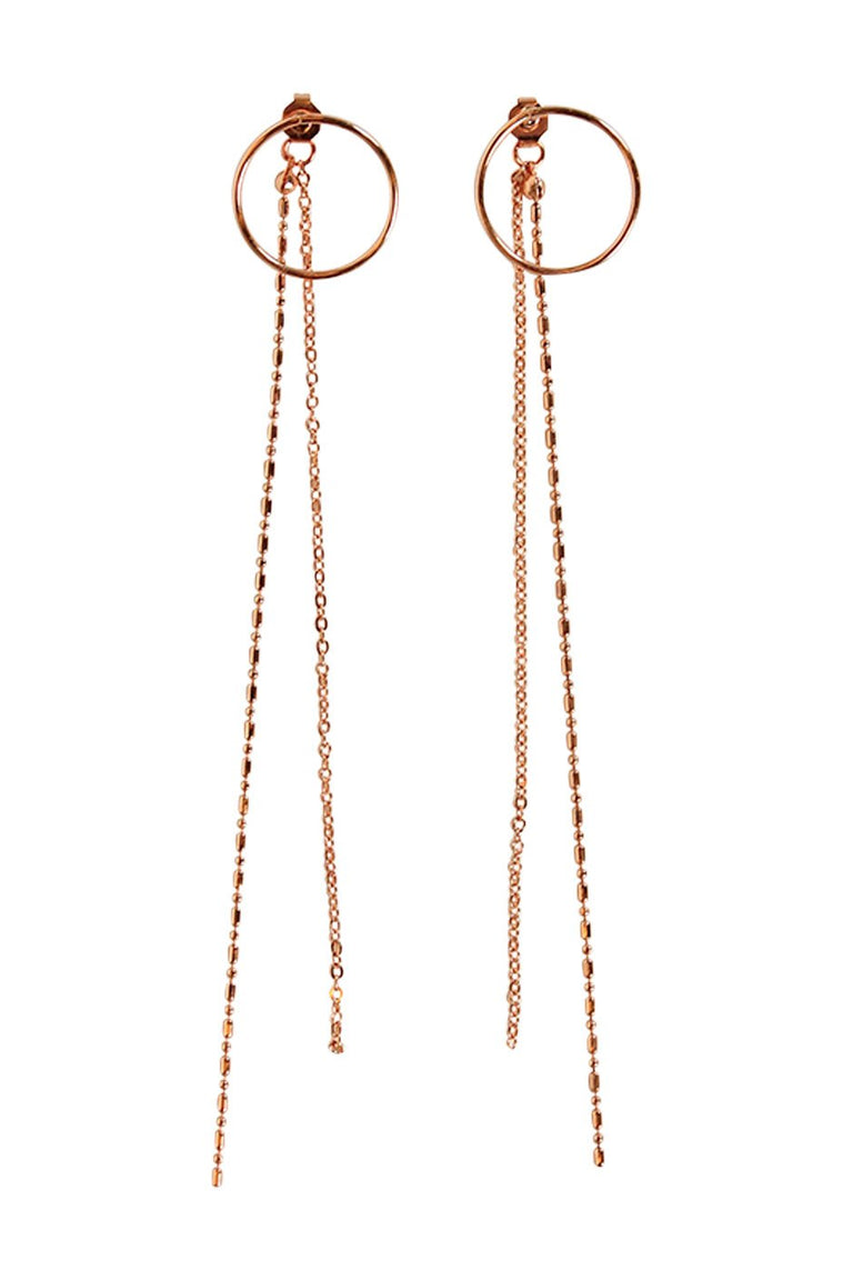 [TEST] Fancy Chain Circle Earring