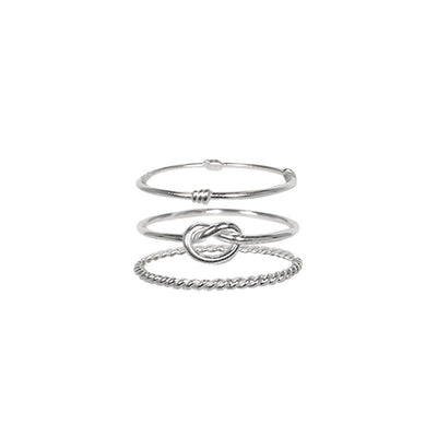 [TEST] Sterling Silver Knot Rings