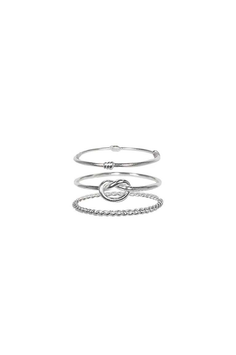 [TEST] Sterling Silver Knot Rings